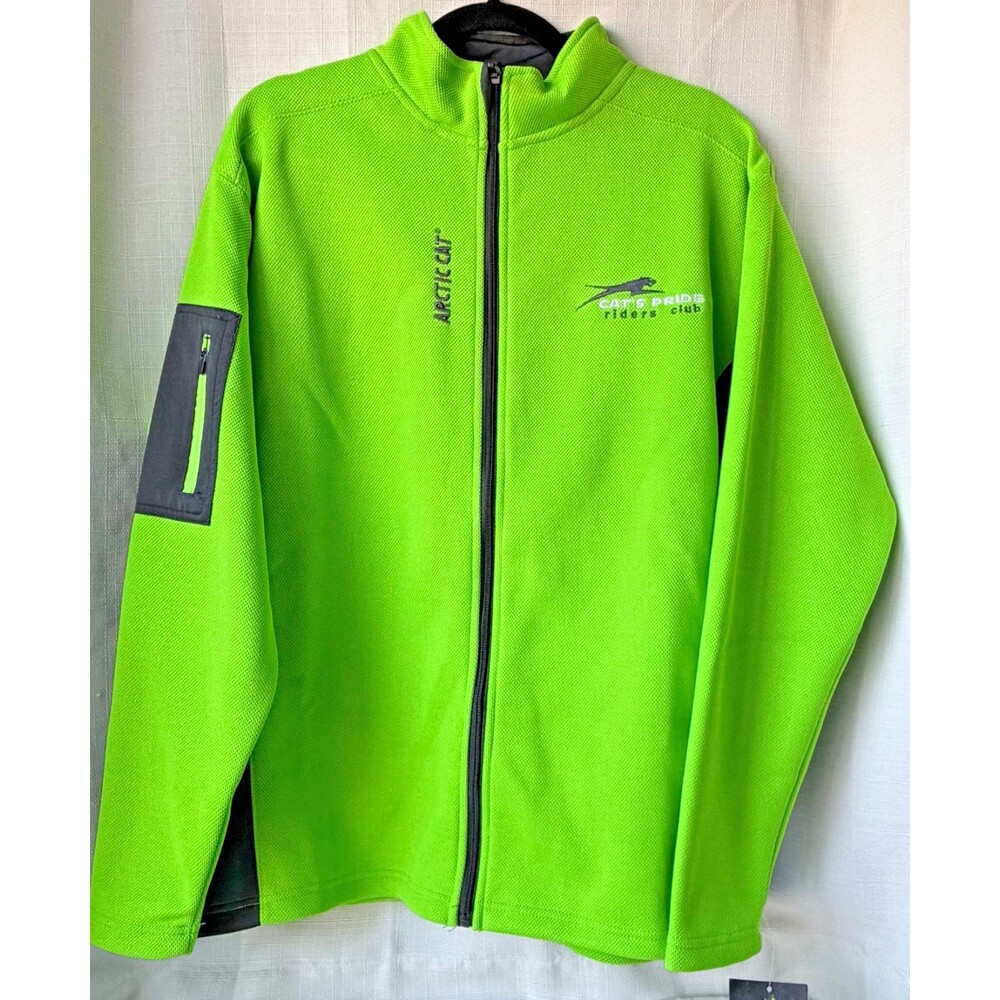 Arctic Cat Arcticwear Cat's Pride Riders Club Jacket L Green NWT Snowmobile